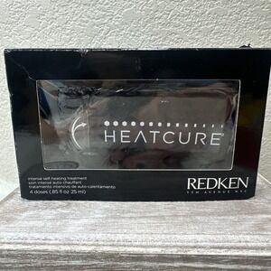 $29 🌙 Redken Heat Cure Intense Self-heating Treatment, 3 Doses, NEW
